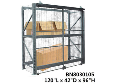 Chine Norme durable de la cage OSHA de stockage de palette de clôture de degré de sécurité de support de palette de larme usine