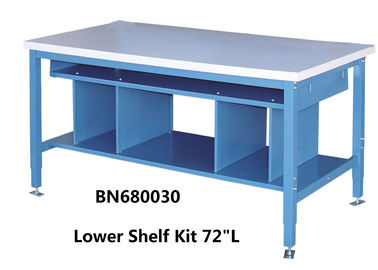 Chine Les bancs de travail industriel multi de but abaissent le kit d&#039;étagère pour l&#039;espace de diviseur 72 pouces de large usine