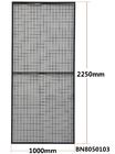 La garde standard de dos de support de palette de norme ANSI avec le tube carré a encadré 2250mm*1000mm fournisseur