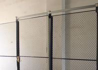 Hautes séparations de fil et cages évidentes de sécurité, casiers de stockage de cage en métal 20' *15 ' *10 ' fournisseur