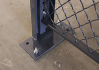 Cage de sécurité de grillage de côtés du contrôle d'accès 3, cage 20* 10 *10 de sécurité d'entrepôt fournisseur