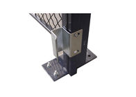 Cage verrouillable de stockage d'équipement de 4 côtés, cages de stockage de fil en métal soudé fournisseur