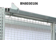 Systèmes en acier résistants de cage de degré de sécurité de support de palette 10' type élevé de porte coulissante de *4 ' *8 ' fournisseur