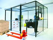 Salles aérées par haute de sécurité de grillage, casier de stockage d'intérieur de cage de sécurité fournisseur