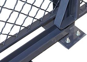 Hautes séparations de fil et cages évidentes de sécurité, casiers de stockage de cage en métal 20' *15 ' *10 '
